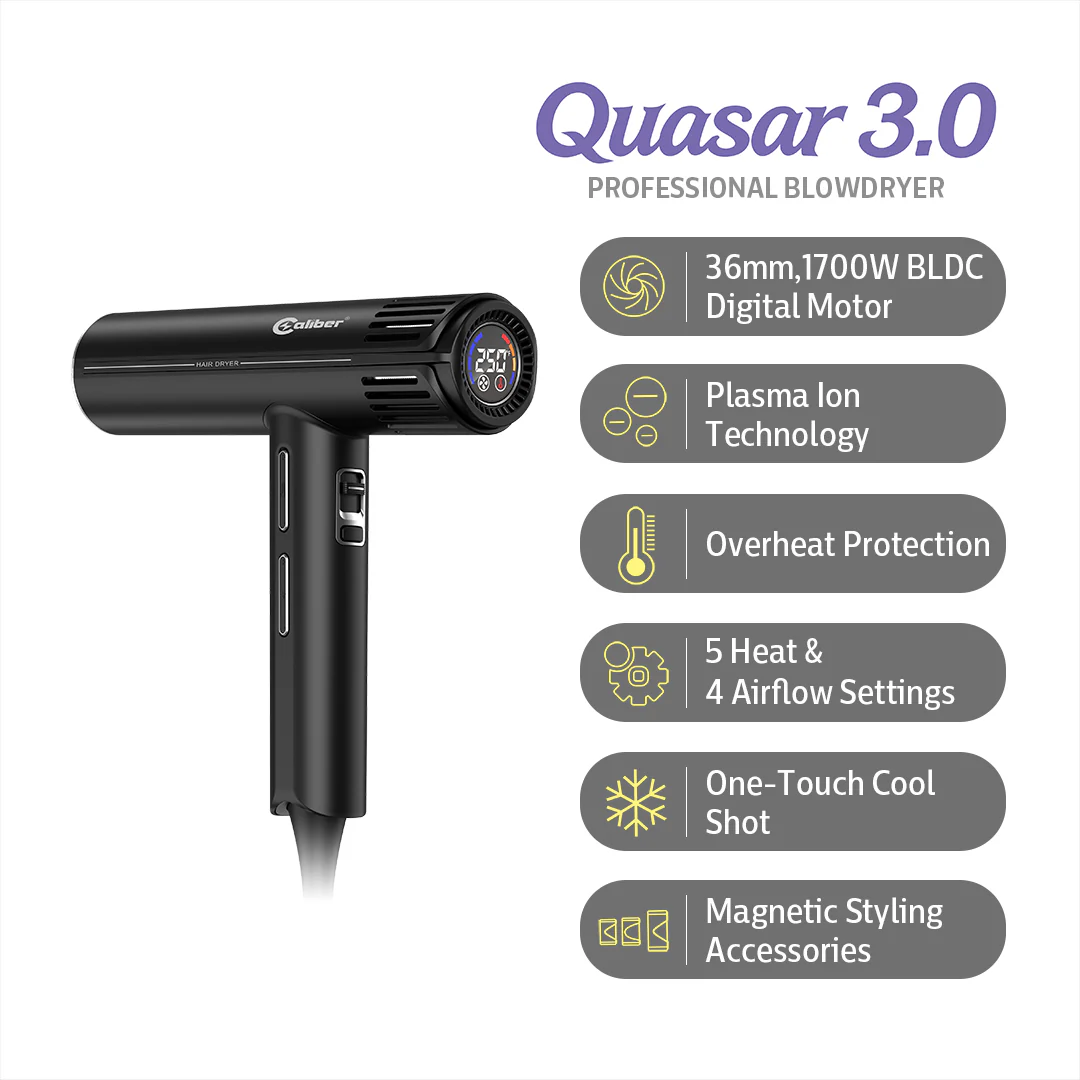 Caliber Secadora Quasar 3.0
